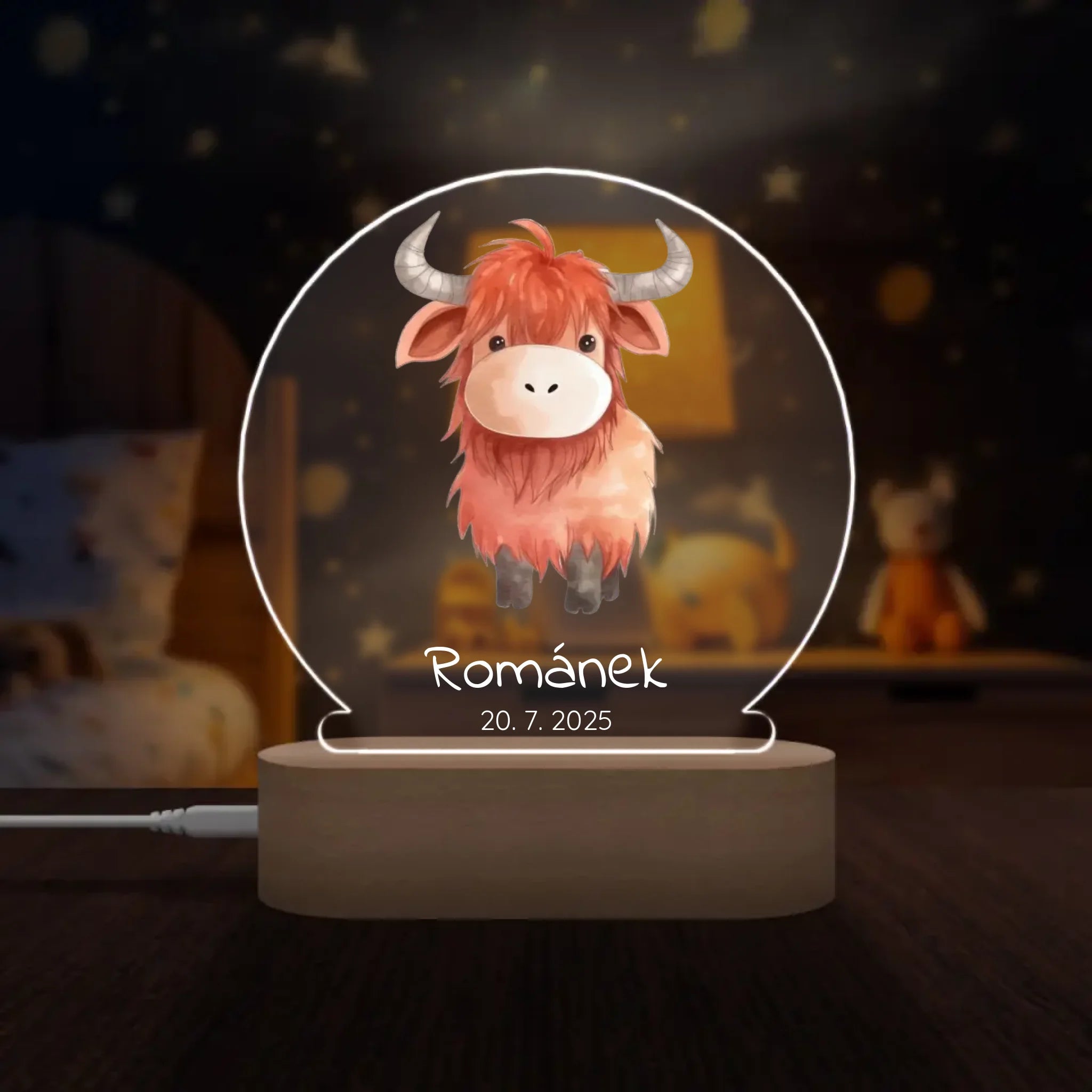 Zvířátka z Farmy Lampa LED