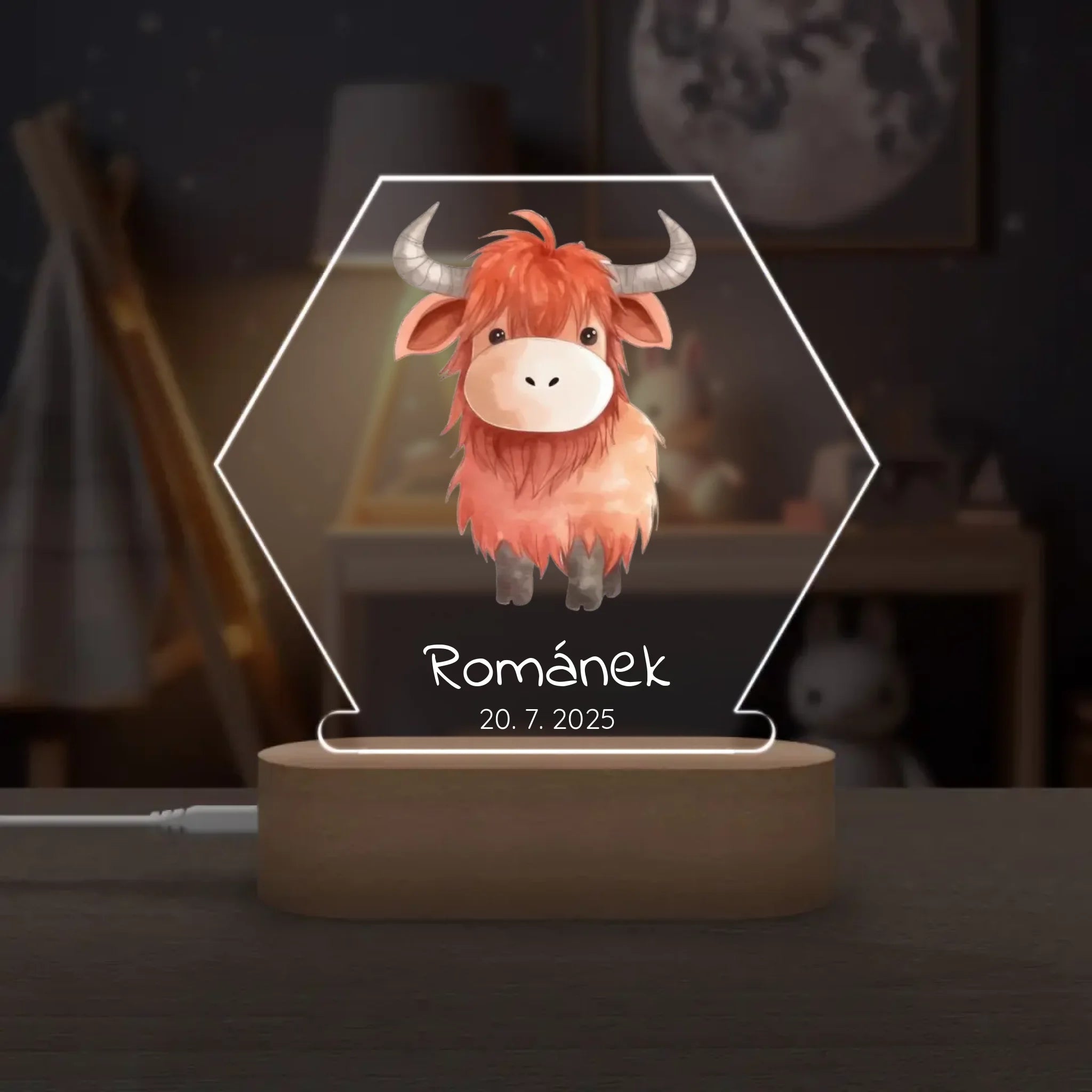 Zvířátka z Farmy Lampa LED