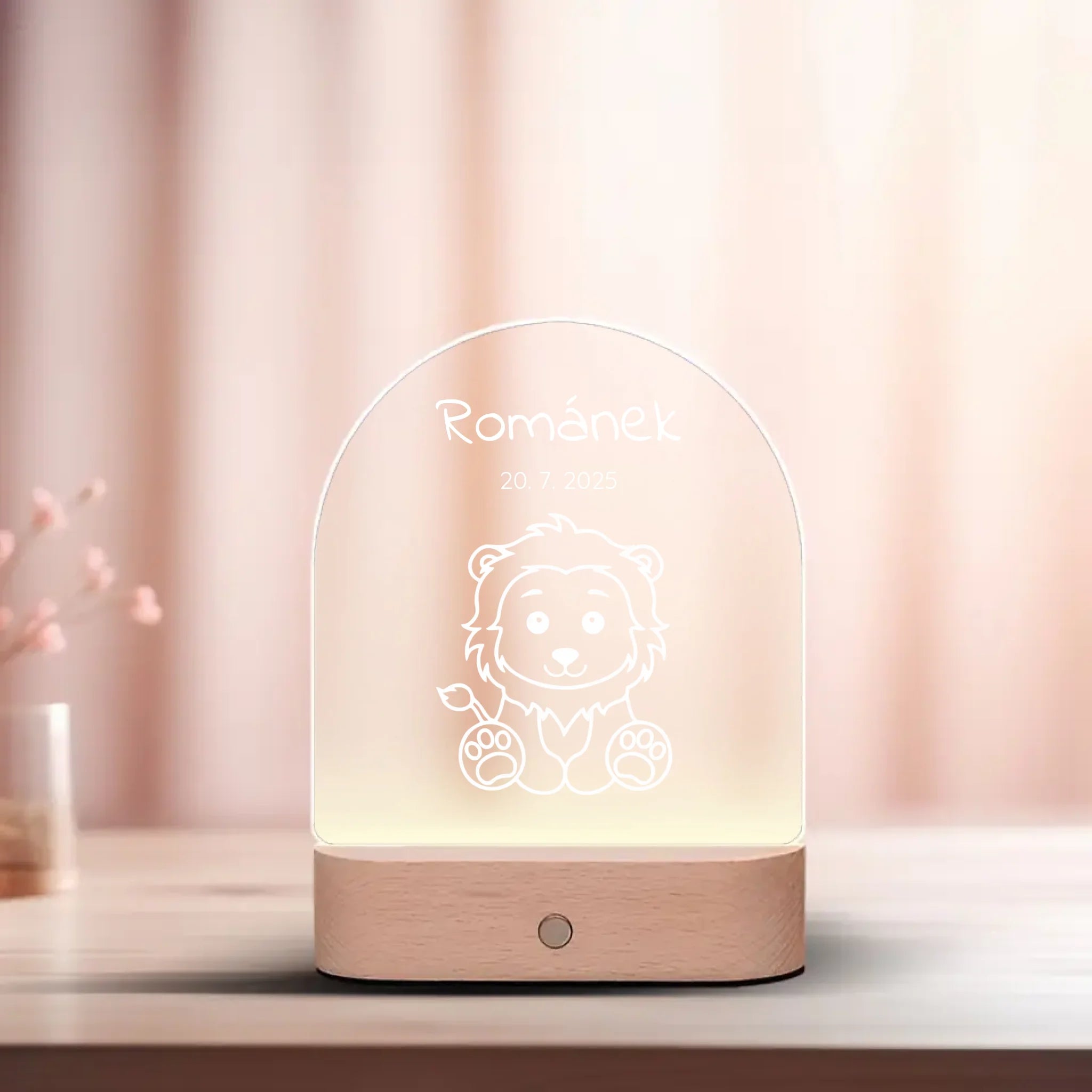 Zvířátka Obrysy Lampa LED