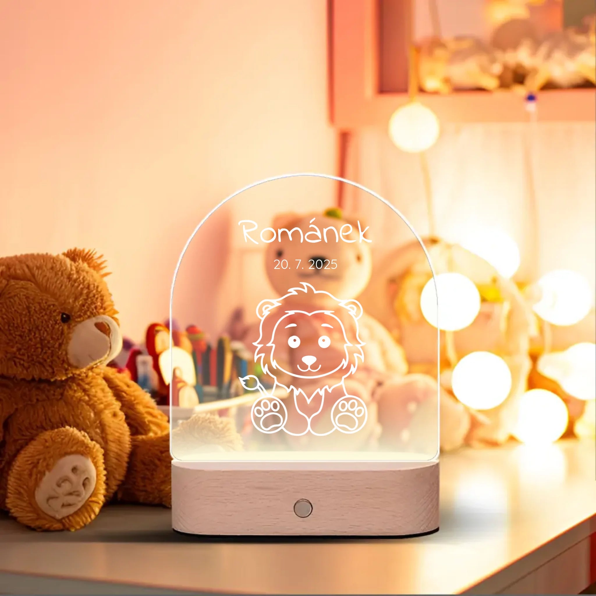Zvířátka Obrysy Lampa LED