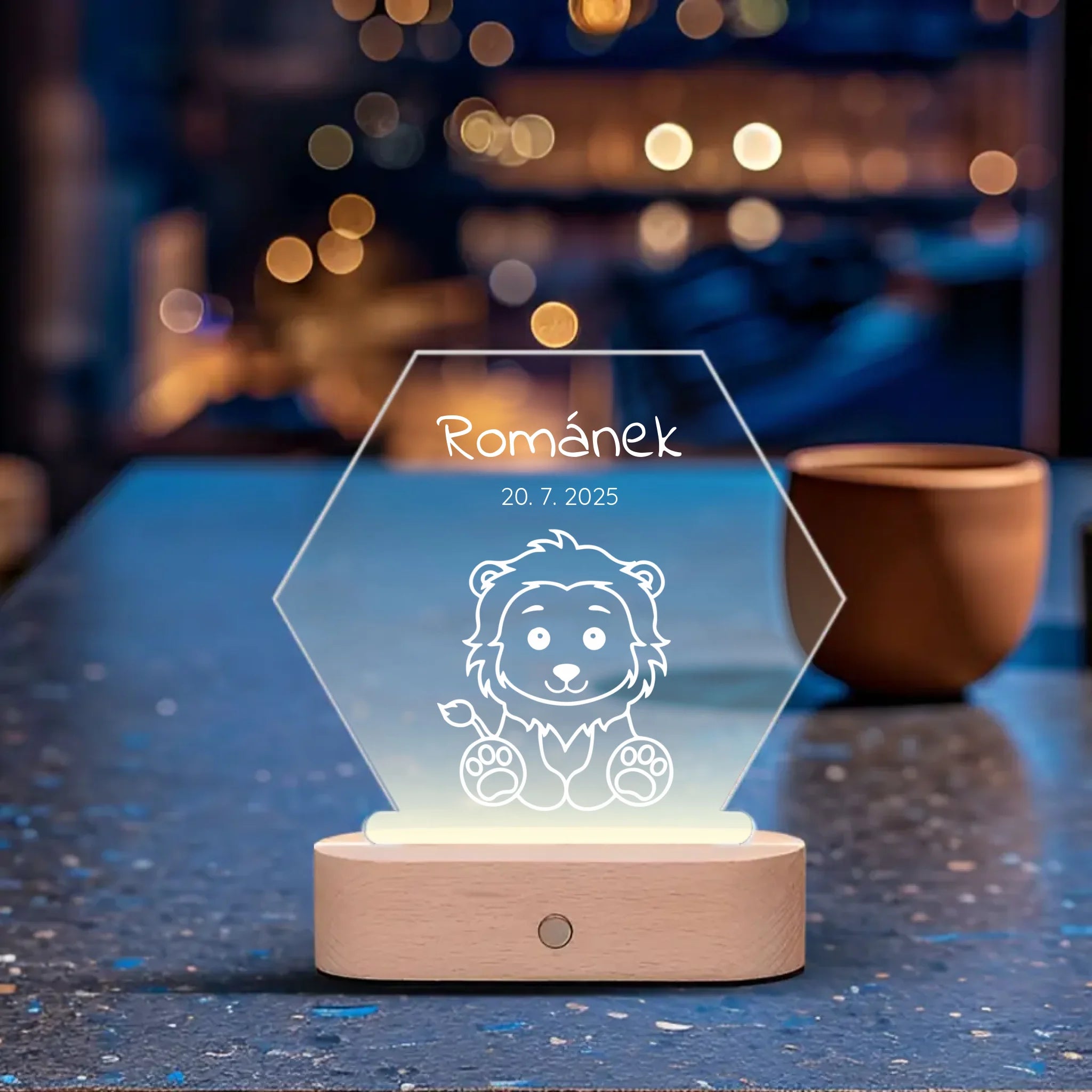 Zvířátka Obrysy Lampa LED