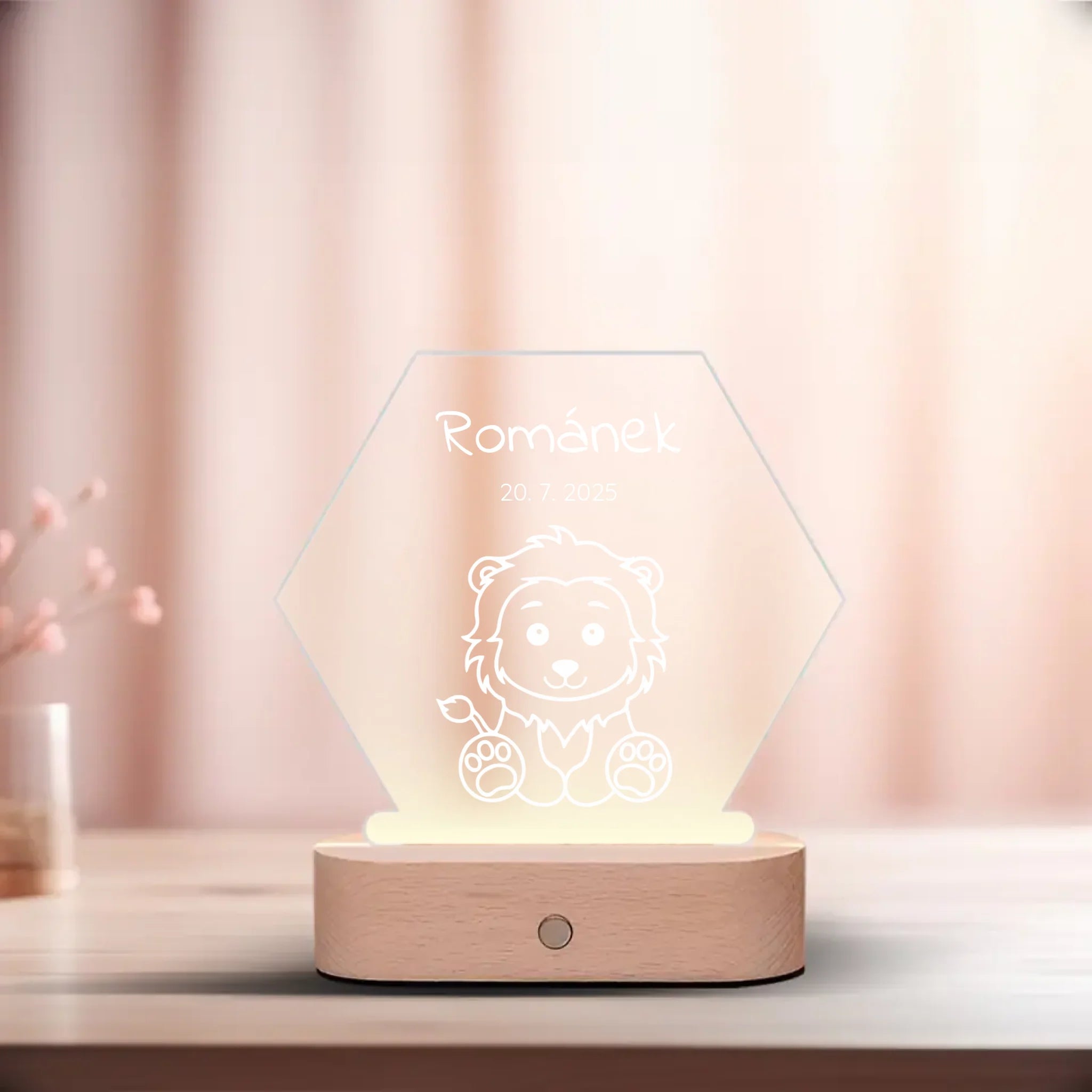Zvířátka Obrysy Lampa LED