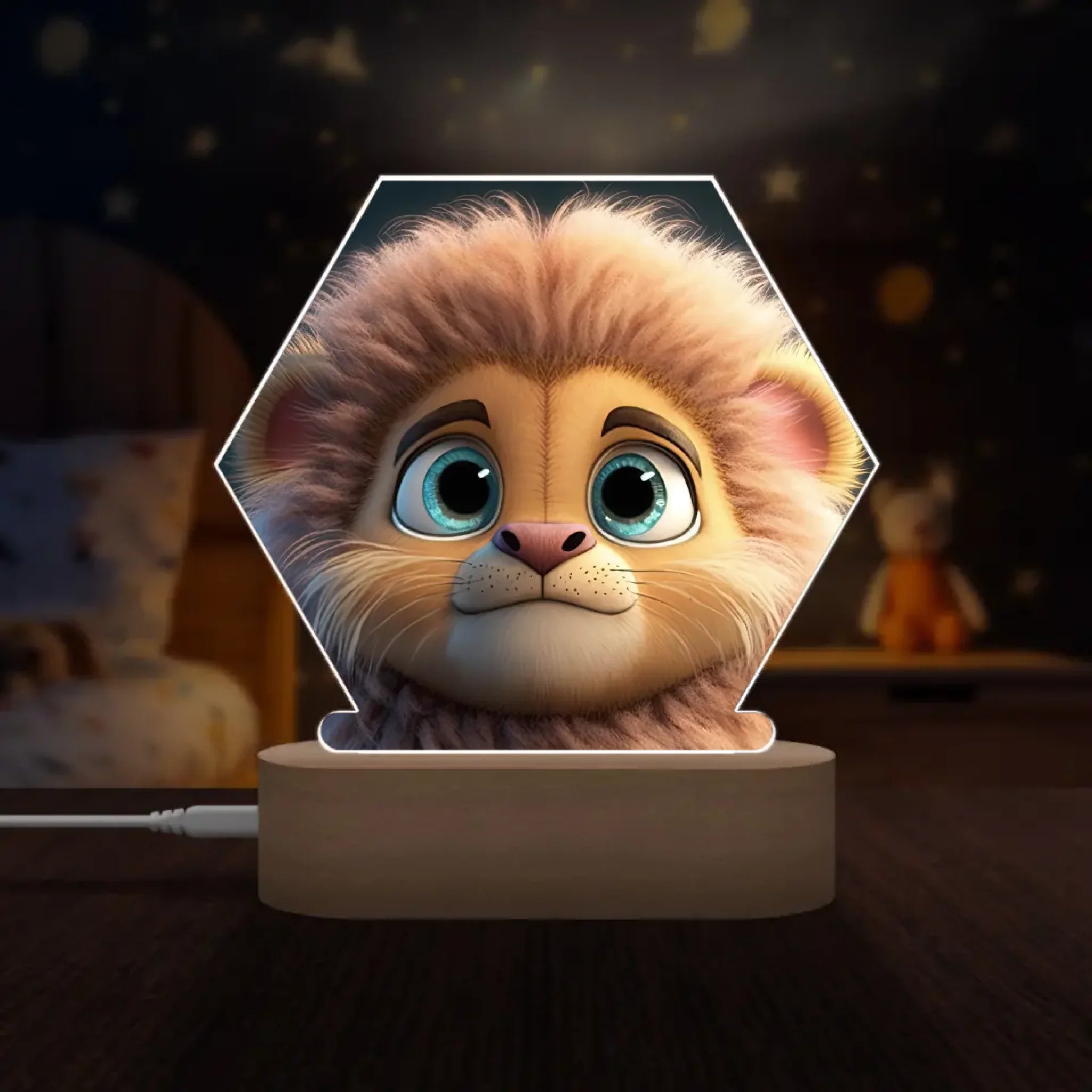 Roztomilá zvířátka Lampa LED