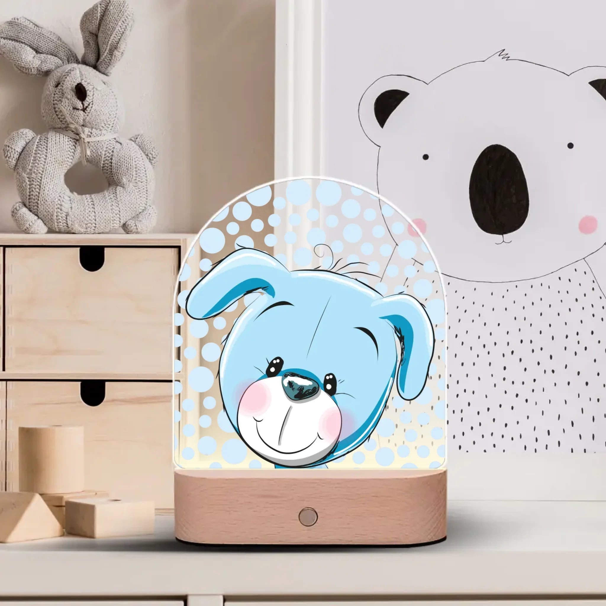 Animovaná zvířátka Lampa LED
