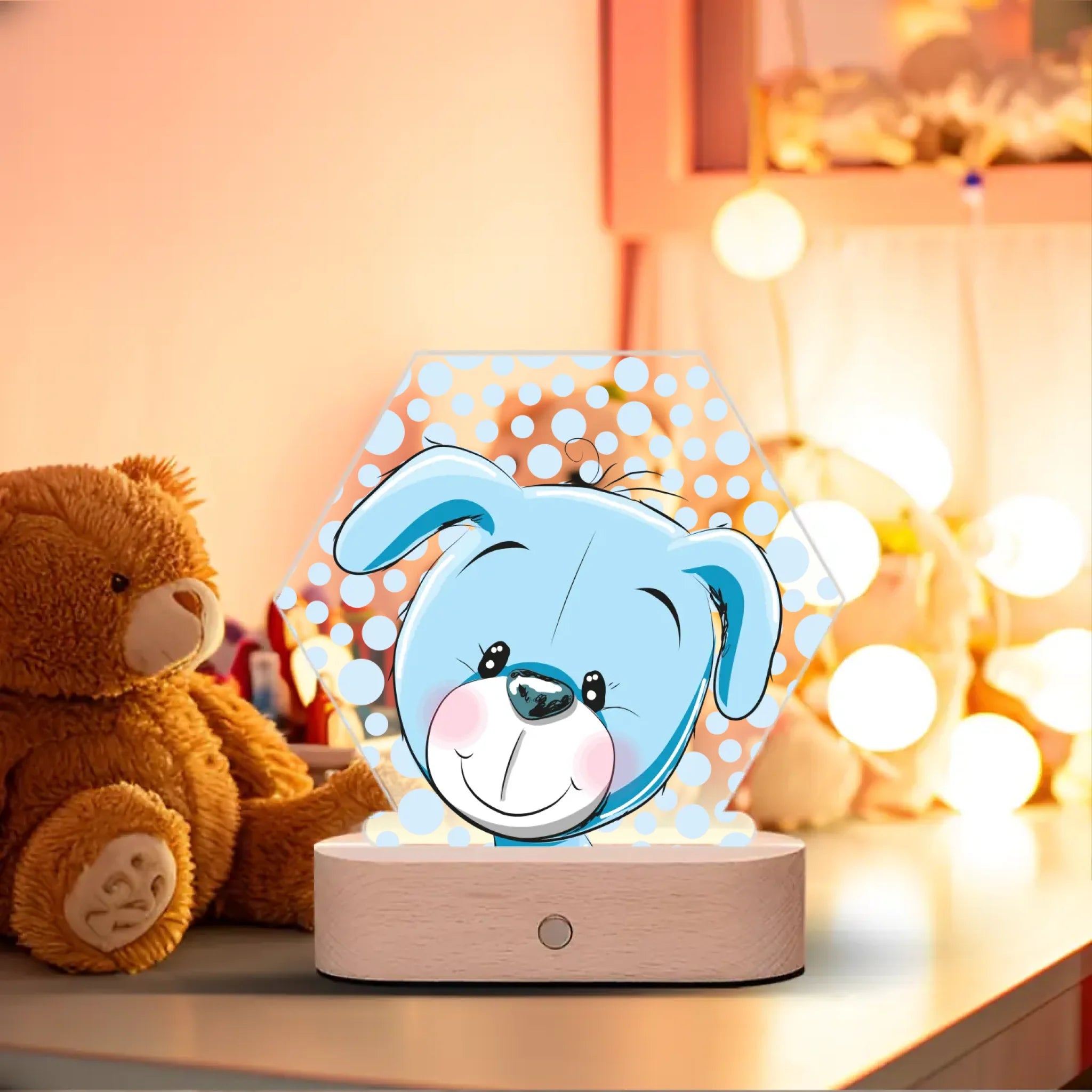 Animovaná zvířátka Lampa LED