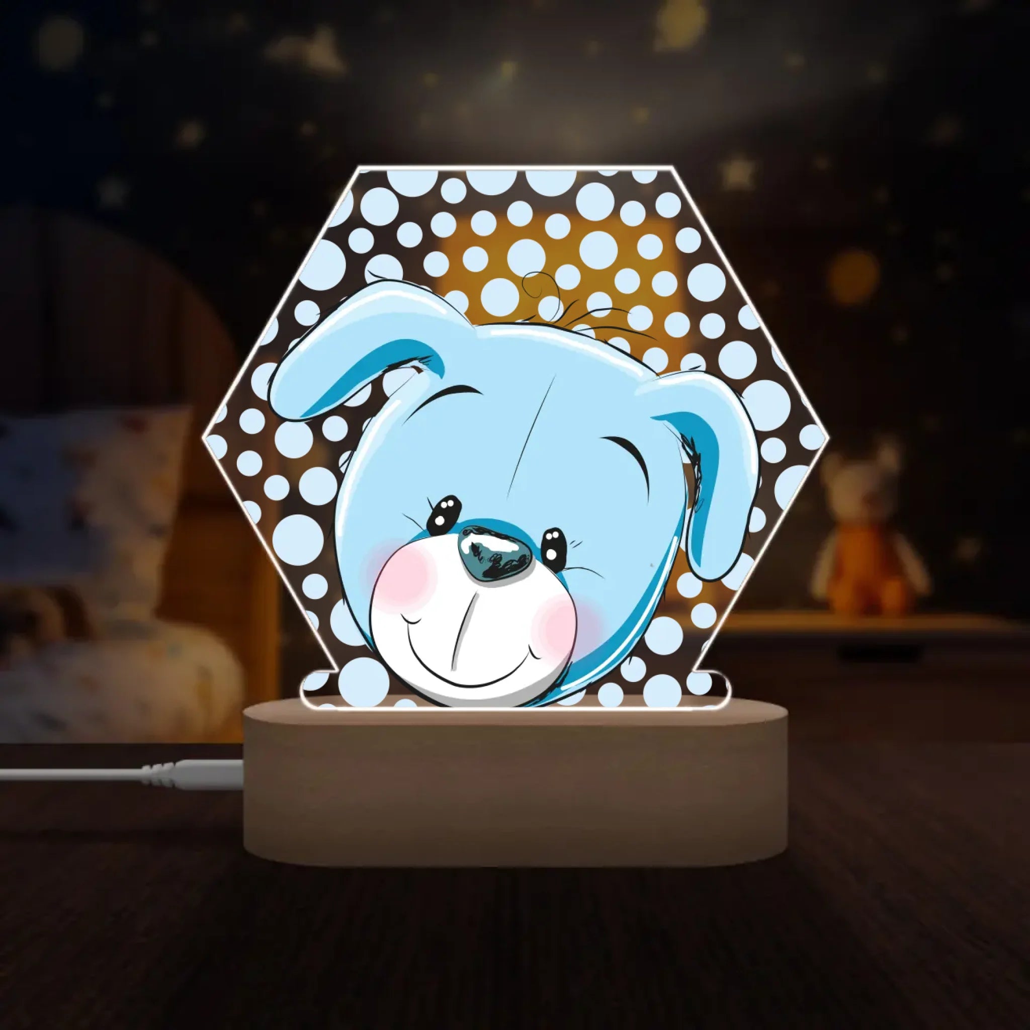 Animovaná zvířátka Lampa LED