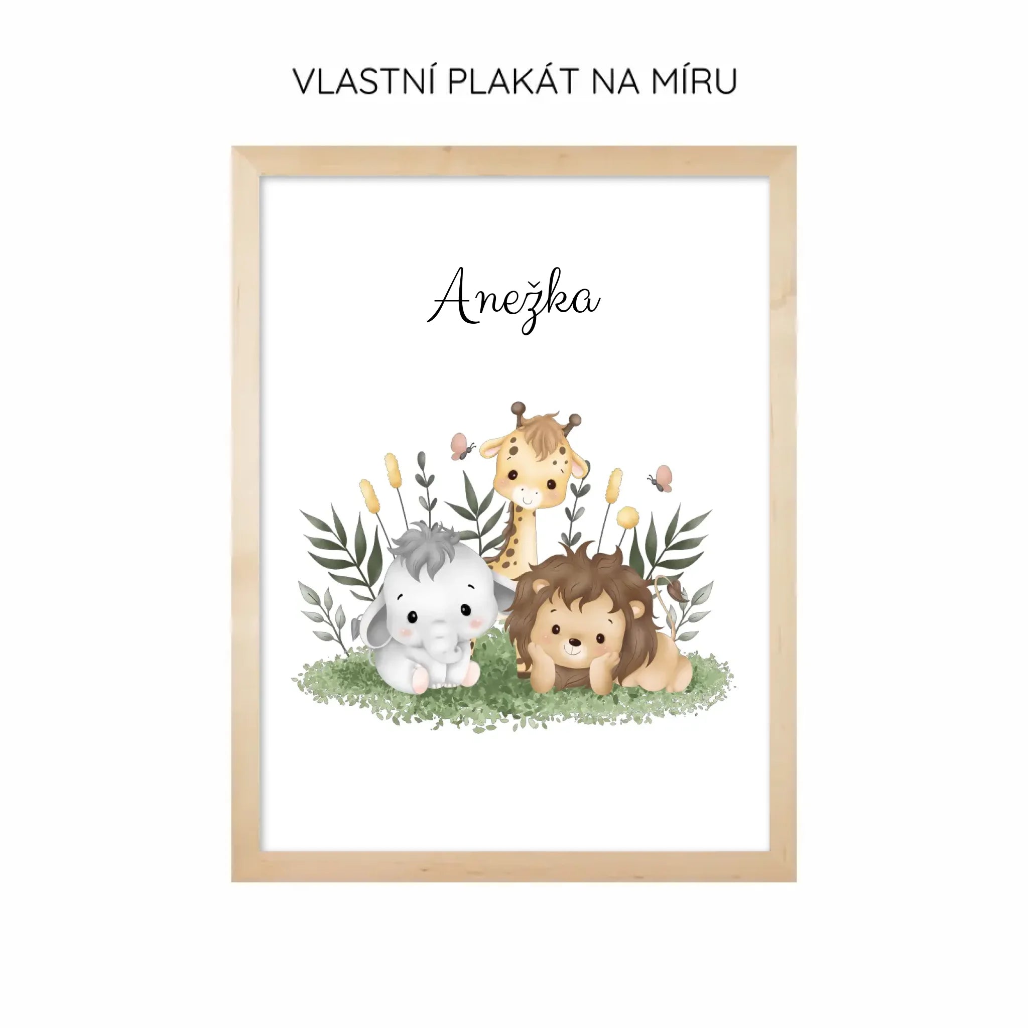 Zvířátka z jungle Plakát